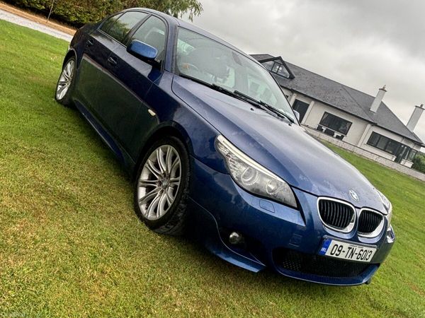 BMW 5-Series Saloon, Diesel, 2009, Blue