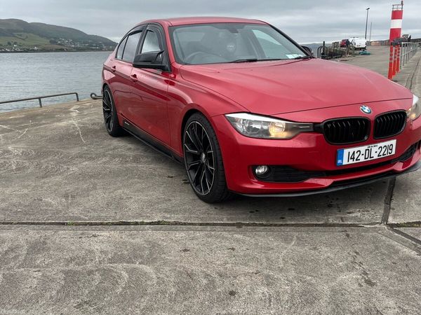 BMW 3-Series Saloon, Diesel, 2014, Red