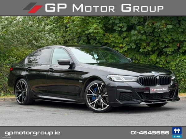 BMW 5-Series Saloon, Petrol Plug-in Hybrid, 2023, Black