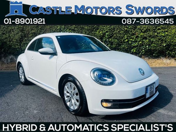 Volkswagen Beetle Hatchback, Petrol, 2013, White