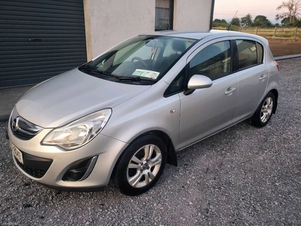 Opel Corsa Hatchback, Petrol, 2012, Silver