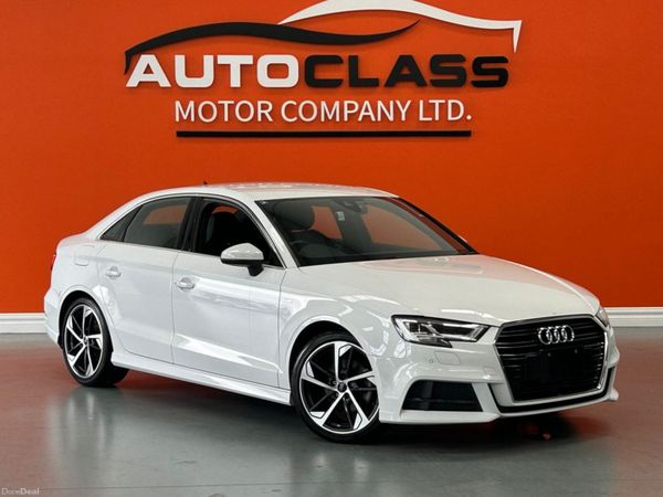 Audi A3 Saloon, Petrol, 2019, White