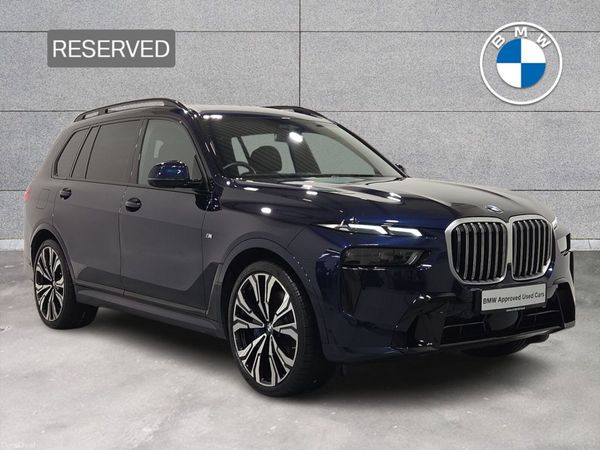 BMW X7 SUV, Diesel, 2023, Blue