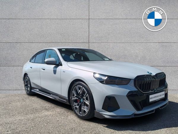 BMW 5-Series Saloon, Petrol Plug-in Hybrid, 2024, Grey