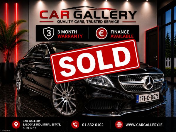 Mercedes-Benz CLS Coupe, Diesel, 2017, Black