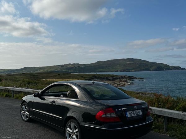 Mercedes-Benz CLK Coupe, Petrol, 2008, Black