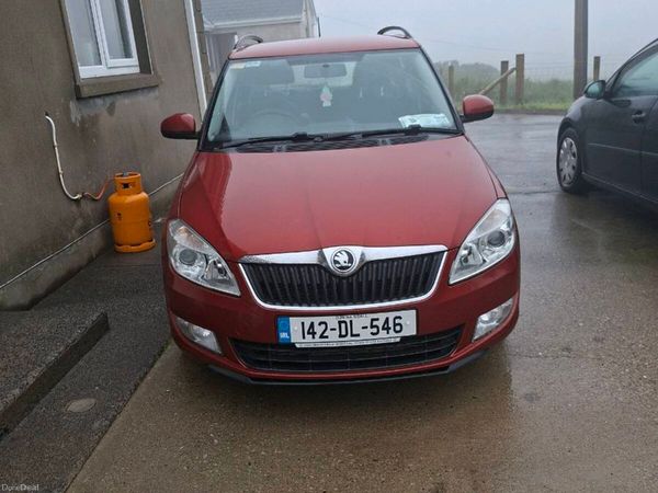 Skoda Fabia Estate, Diesel, 2014, Red