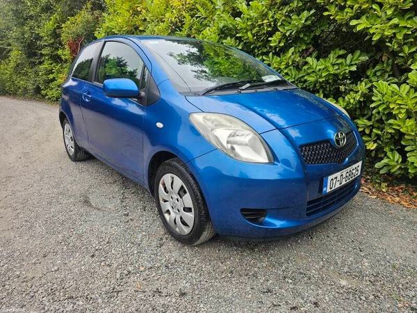 Toyota Yaris Hatchback, Petrol, 2007, Blue