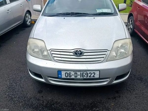 Toyota Corolla Saloon, Petrol, 2006, Silver
