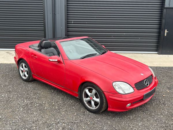 Mercedes-Benz SLK Coupe, Petrol, 2003, Red