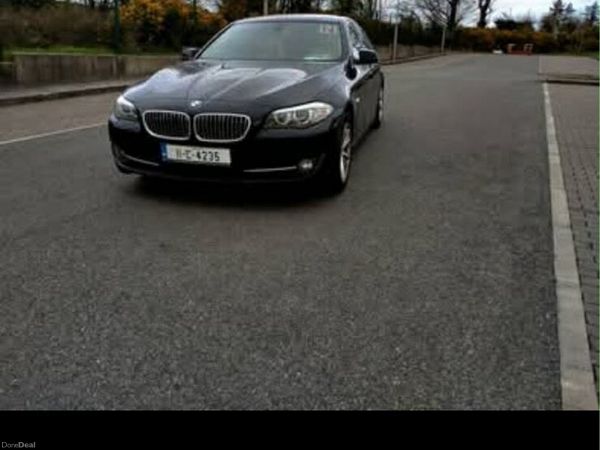BMW 5-Series Saloon, Diesel, 2011, Black