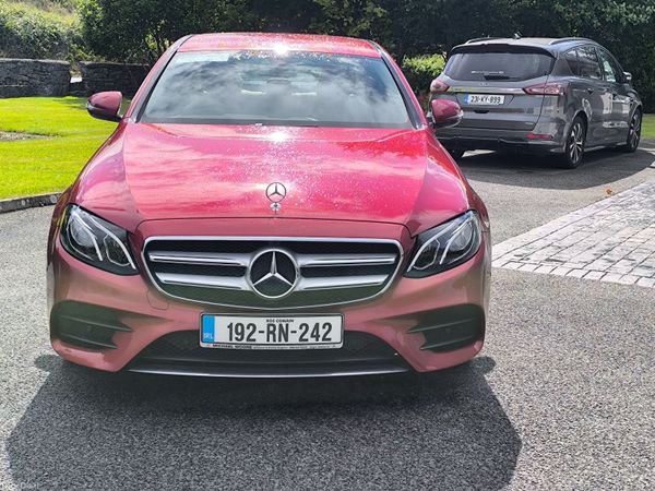 Mercedes-Benz E-Class Saloon, Diesel, 2019, Red