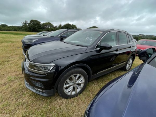 Volkswagen Tiguan Estate, Diesel, 2019, Black