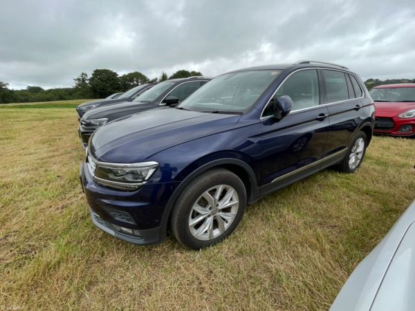 Volkswagen Tiguan SUV, Diesel, 2019, Blue