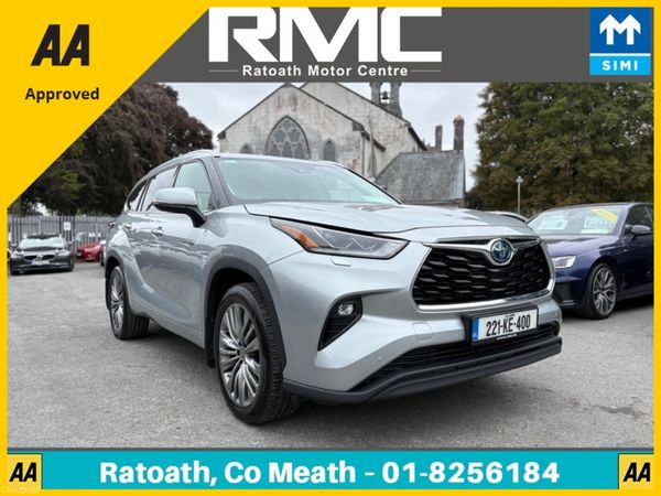 Toyota Highlander MPV, Petrol Hybrid, 2022, Grey