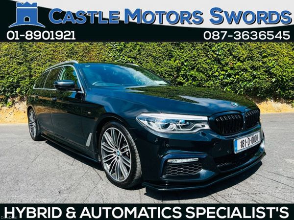 BMW 5-Series Estate, Diesel, 2018, Black