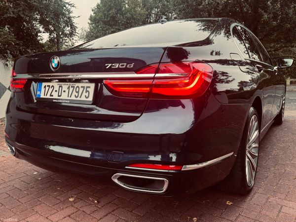 BMW 7-Series Saloon, Diesel, 2017, Blue