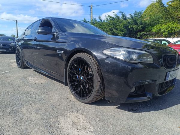 BMW 5-Series Saloon, Diesel, 2014, Black