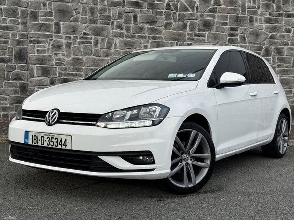 Volkswagen Golf Estate, Diesel, 2018, White