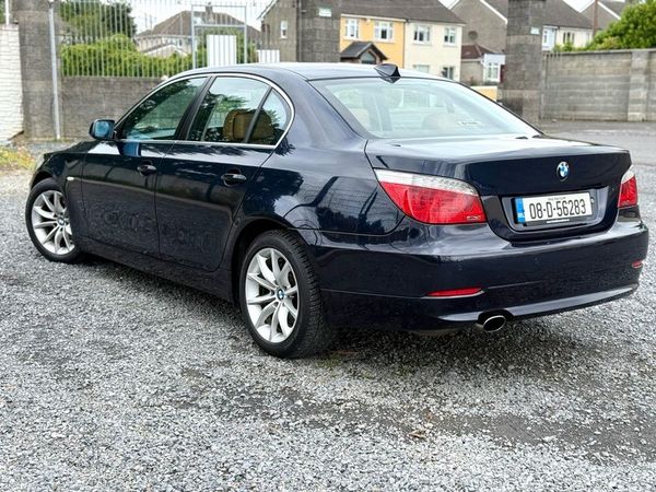 BMW 5-Series Saloon, Diesel, 2008, Blue