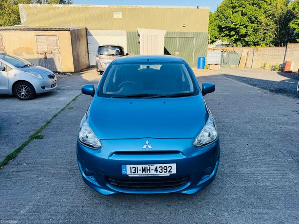 Mitsubishi Mirage Hatchback, Petrol, 2013, Blue