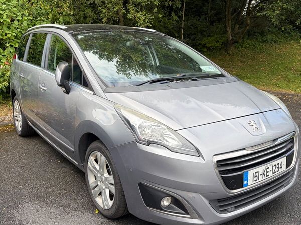 Peugeot 5008 MPV, Diesel, 2015, Grey