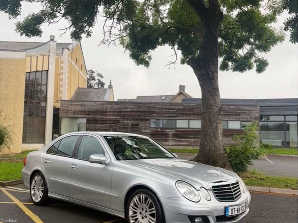 Mercedes-Benz E-Class Saloon, Petrol, 2007, Silver