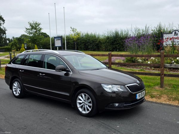 Skoda Superb Estate, Diesel, 2014, Brown