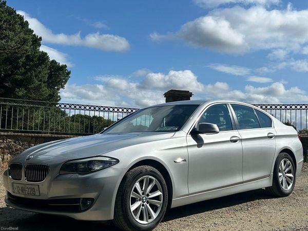 BMW 5-Series Saloon, Diesel, 2012, Silver