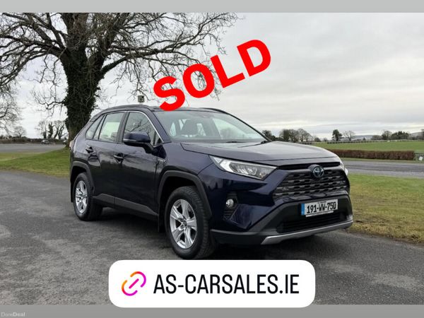 Toyota RAV4 SUV, Petrol Hybrid, 2022, Black