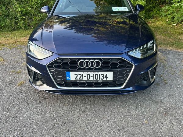 Audi A4 Estate, Diesel, 2022, Blue