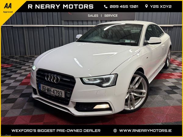 Audi A5 Coupe, Diesel, 2015, White