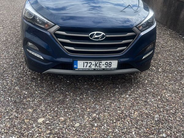 Hyundai Tucson SUV, Diesel, 2017, Blue