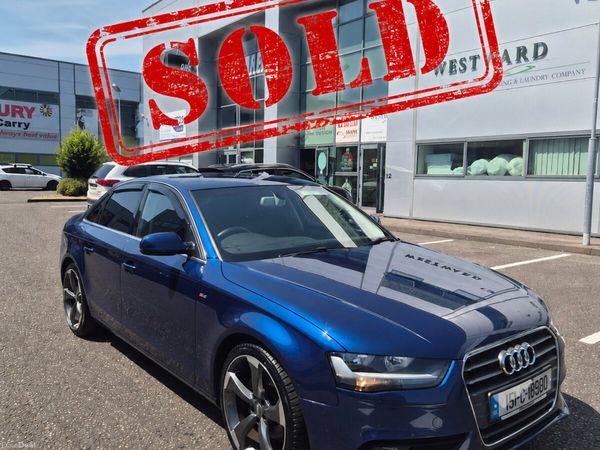 Audi A4 Saloon, Diesel, 2015, Blue