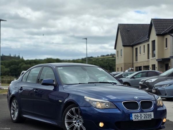 BMW 5-Series Saloon, Diesel, 2009, Blue