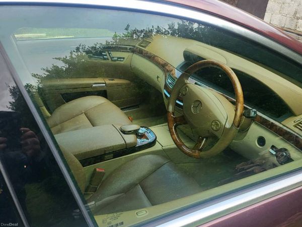 Mercedes-Benz S-Class Saloon, Diesel, 2007, Red