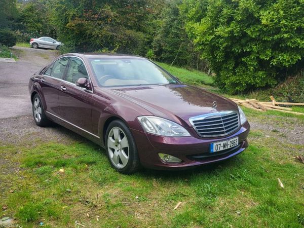 Mercedes-Benz S-Class Saloon, Diesel, 2007, Red