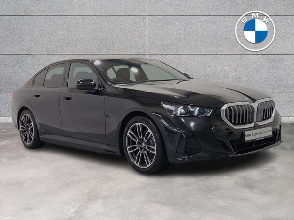 BMW 5-Series Saloon, Petrol Plug-in Hybrid, 2026, Black