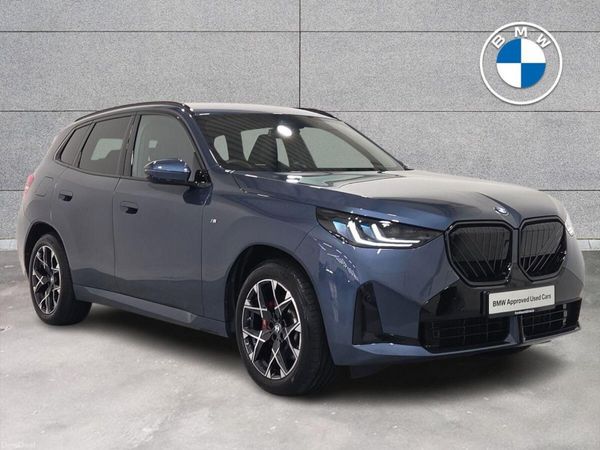 BMW X3 SUV, Petrol Plug-in Hybrid, 2025, Blue