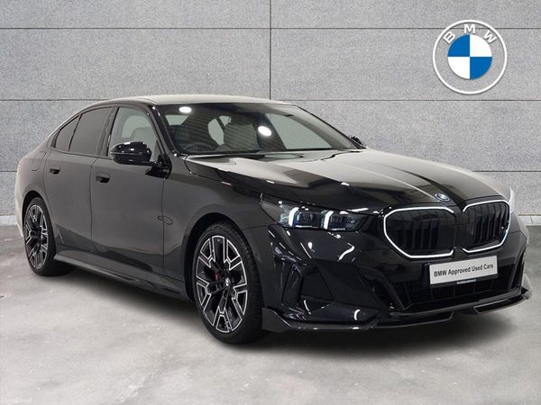 BMW 5-Series Saloon, Petrol Plug-in Hybrid, 2026, Black