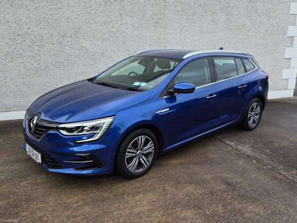 Renault Megane Estate, Petrol Plug-in Hybrid, 2021, Blue