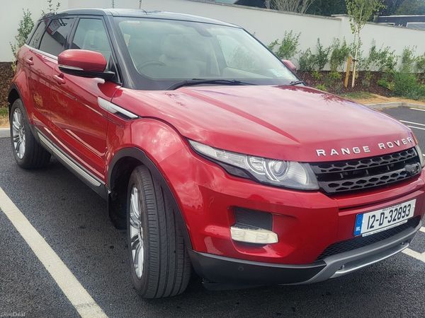 Land Rover Range Rover Evoque SUV, Diesel, 2012, Red