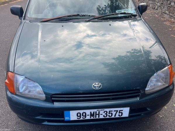 Toyota Starlet Hatchback, Petrol, 1999, Green