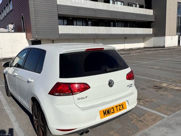 Volkswagen Golf Hatchback, Diesel, 2013, White