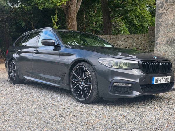 BMW 5-Series Estate, Diesel, 2018, Grey