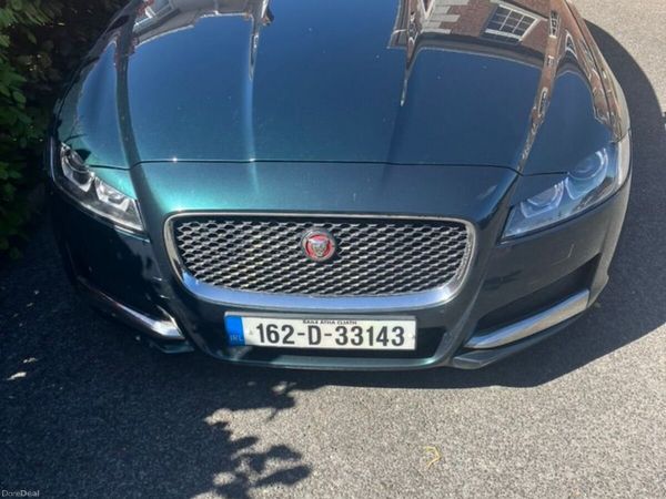 Jaguar XF Saloon, Diesel, 2016, Green