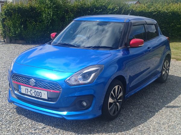 Suzuki Swift Hatchback, Petrol, 2017, Blue