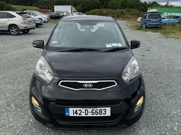 Kia Picanto Hatchback, Petrol, 2014, Black