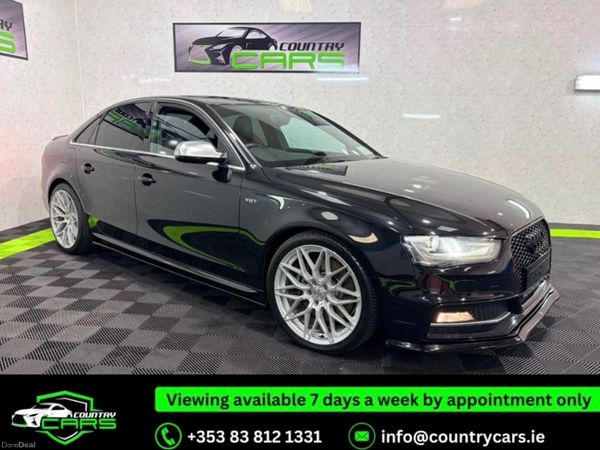Audi S4 Saloon, Petrol, 2013, Black