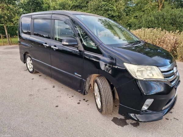 Nissan Serena MPV, Petrol Hybrid, 2013, Black